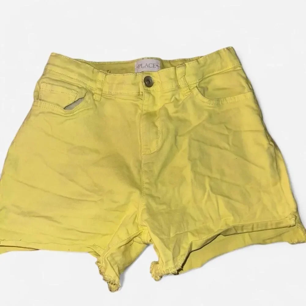 The-children's Place Women's Yellow Shorts
